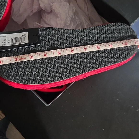 Versace Red and Gold Slides Unisex Full Inclusion - Picture 5 of 9